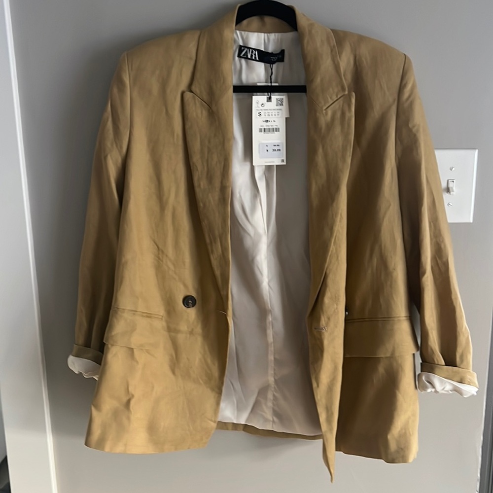 Zara oversized blazer.